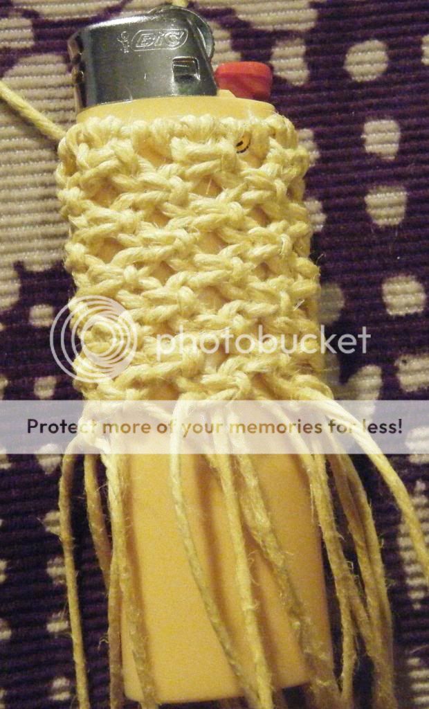 How To Make A Hemp Lighter Holder Story by Sarah Loper